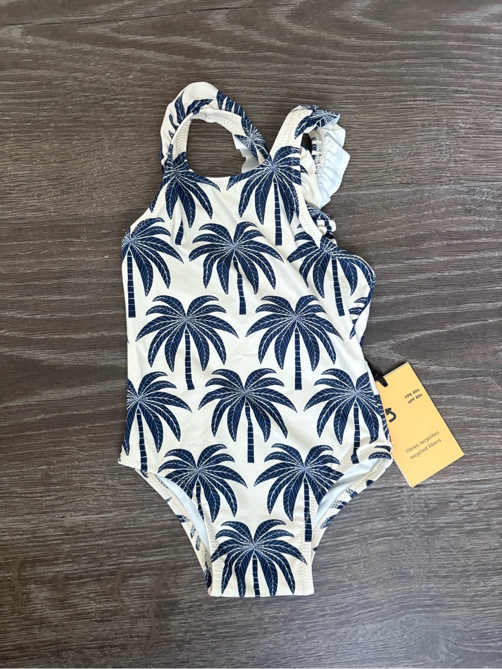 Miles the Label Palm Tree Swimsuit - Size 12-18 Months NEW!